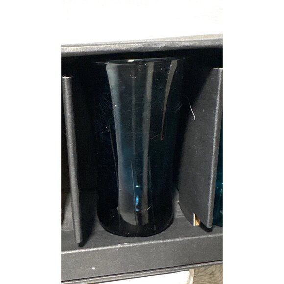 6 Bombay Colored Shot Glasses In Gift Box 2.5 Oz Capacity Multicolor Design - Picture 9 of 12